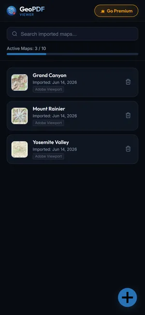 geopdf-viewer screenshot 1